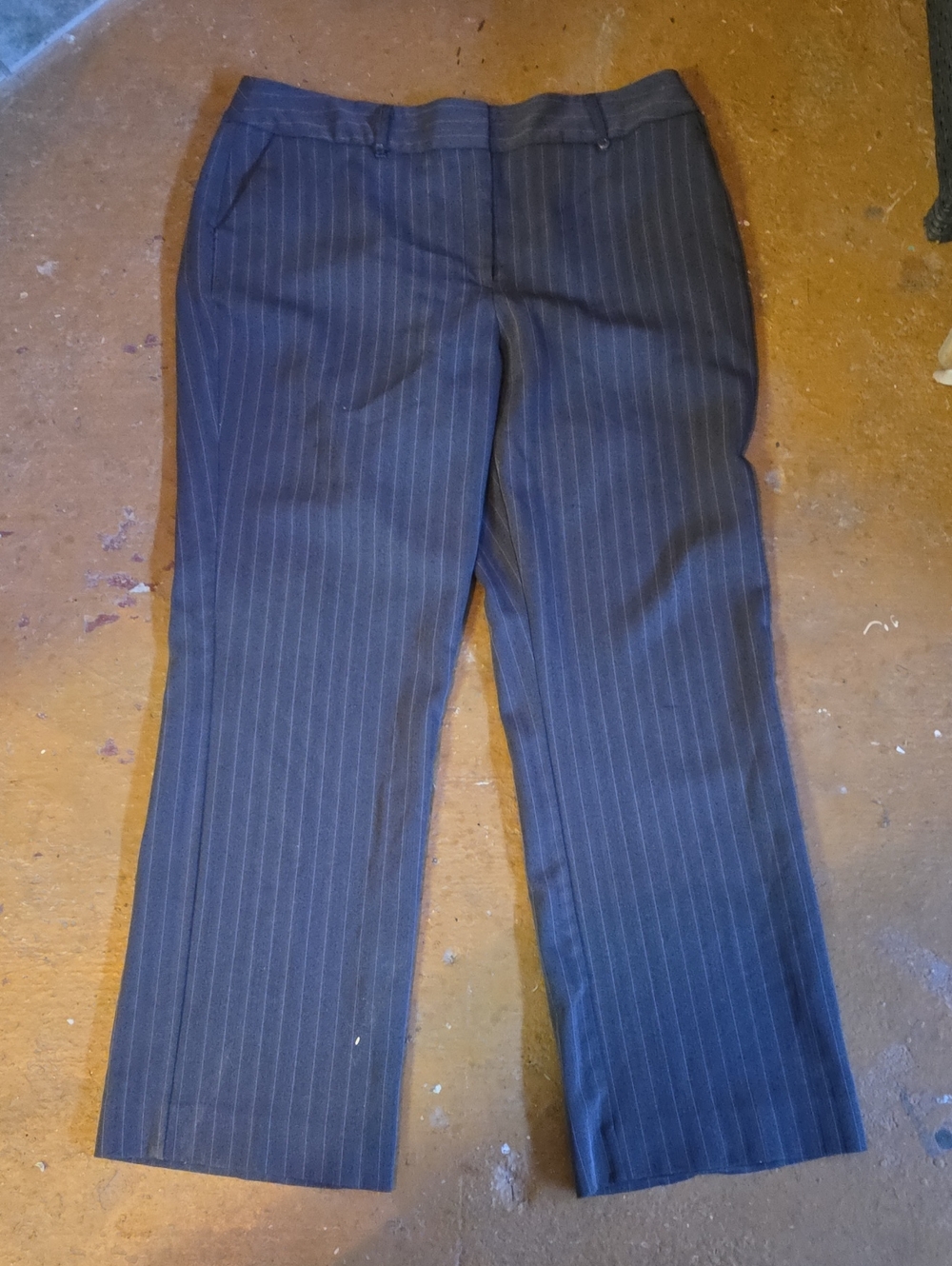George Brown Pinstripe Dress Pants